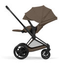 Εικόνα της Cybex e-Priam 5 Comfort Stroller 2-σε-1 Καρότσι και πτυσσόμενο Πορτ μπμπέ – Frame Matt Black – Seat Pack Coconut Brown