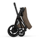 Εικόνα της Cybex e-Priam 5 Comfort Stroller 2-σε-1 Καρότσι και πτυσσόμενο Πορτ μπμπέ – Frame Matt Black – Seat Pack Coconut Brown