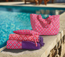 Εικόνα της ΤΣΑΝΤΑ ΘΑΛΑΣΣΗΣ SPARKLE 41X39X24 CORAL