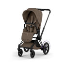 Εικόνα της Καρότσι Cybex e-Priam 5 Style – Frame Matt Black – Seat Pack Coconut Brown