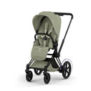 Εικόνα της Καρότσι Cybex e-Priam 5 Style– Frame Matt Black – Seat Pack Sage Green