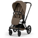 Εικόνα της Cybex Priam 5 Comfort  2 σε 1 Καρότσι και πτυσσόμεννο πορτ μπεμπέ – Frame Matt Black – Seat Coconut Brown