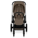 Εικόνα της Cybex Priam 5 Comfort  2 σε 1 Καρότσι και πτυσσόμεννο πορτ μπεμπέ – Frame Matt Black – Seat Coconut Brown