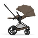 Εικόνα της Cybex Priam 5 Comfort  2 σε 1 Καρότσι και πτυσσόμεννο πορτ μπεμπέ – Frame Matt Black – Seat Coconut Brown