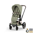Εικόνα της Cybex Cybex Priam 5 Style Καρότσι – Frame Rosegold – Seat Pack Sage Green