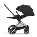 Εικόνα της Cybex Priam 5 Καρότσι– Frame Rosegold – Seat Pack Peach Pink