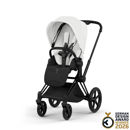 Εικόνα της Cybex Priam 5 Style Καρότσι – Frame Matt Black – Seat Pack Off White