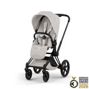 Εικόνα της Cybex Priam 5 Style Καρότσι – Frame Matt Black – Seat Pack City Grey