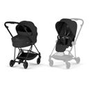 Εικόνα της Cybex Mios Comfort Σύστημα Μεταφοράς 2-Σε-1 Με Πτυσσόμενο Πορτ Μπεμπέ Sepia Black | Frame Matt Black