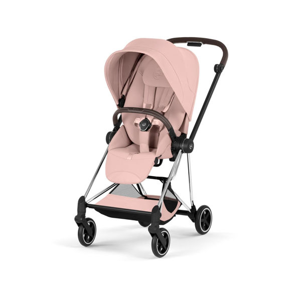 Εικόνα της Cybex Mios Style Collection 2026 – Frame Chrome Brown – Peach Pink
