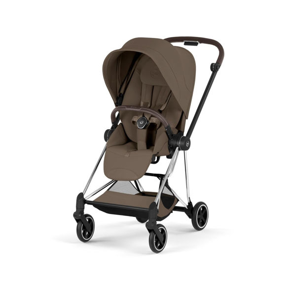 Εικόνα της Cybex Mios Style Collection 2026 – Frame Chrome Brown – Coconut Brown