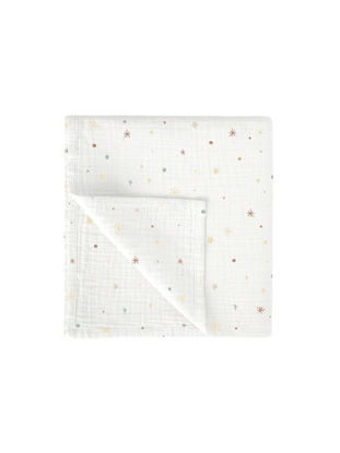 Εικόνα της Bimbidreams Πάνα Μουσελίνα Bamboo Night Stars120x120εκ