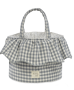 Εικόνα της Καλάθι Οργάνωσης Praline Vichy Matcha 22x16x22 εκ.