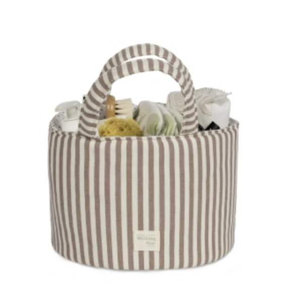 Εικόνα της Καλάθι Οργάνωσης Praline Strips Moka 22x16x22 εκ.