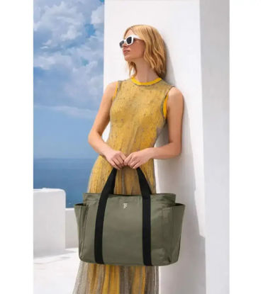 Εικόνα της Τσάντα Θαλάσσης Cabo (47X20X36) Feel & Touch - 32 - khaki