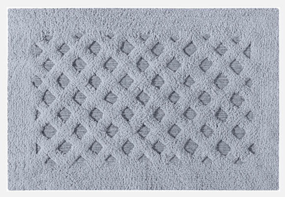 Εικόνα της Πατάκι Μπάνιου Delhi Silver 40x60 Guy Laroche