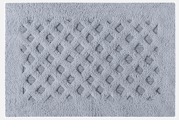 Εικόνα της Πατάκι Μπάνιου Delhi Silver 55X85 Guy Laroche