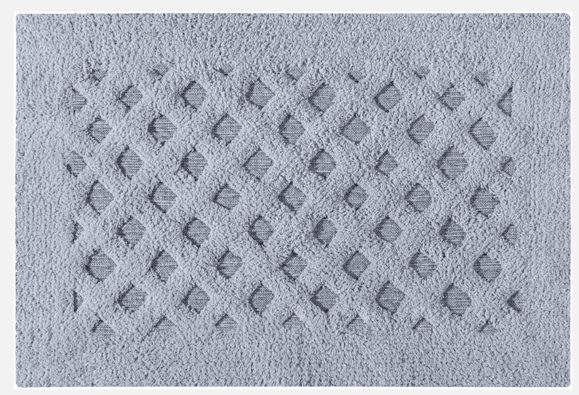 Εικόνα της Πατάκι Μπάνιου Delhi Silver 70x120 Guy Laroche