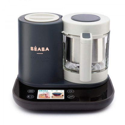 Εικόνα της Beaba Ατμογάγειρας και Μπλέντερ Babycook Smart® Charcoal Grey