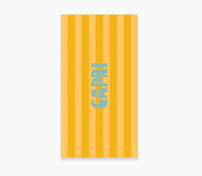 Εικόνα της ΠΕΤΣΕΤΑ ΘΑΛΑΣΣΗΣ CAPRI 80X160 YELLOW