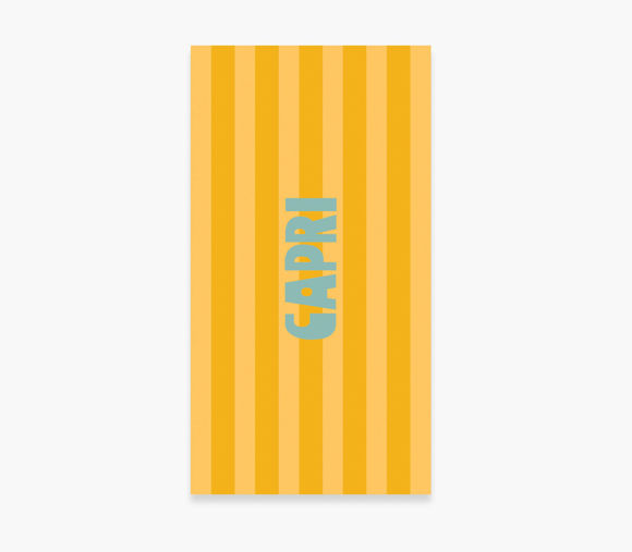 Εικόνα της ΠΕΤΣΕΤΑ ΘΑΛΑΣΣΗΣ CAPRI 80X160 YELLOW