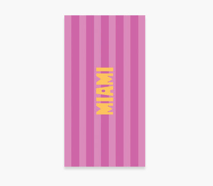 Εικόνα της ΠΕΤΣΕΤΑ ΘΑΛΑΣΣΗΣ MIAMI 80X160 MAUVE