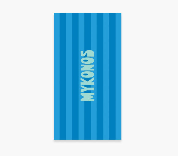 Εικόνα της ΠΕΤΣΕΤΑ ΘΑΛΑΣΣΗΣ MYKONOS 80X160 BLUE