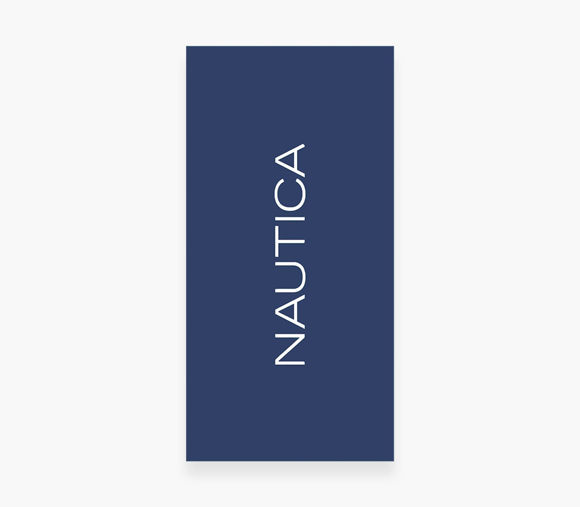 Εικόνα της ΠΕΤΣΕΤΑ ΘΑΛΑΣΣΗΣ NAUTICA-NAU LOGO 80X160 BLUE