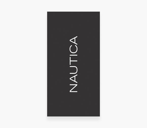 Εικόνα της ΠΕΤΣΕΤΑ ΘΑΛΑΣΣΗΣ NAUTICA-NAU LOGO 80X160 BLACK