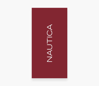 Εικόνα της ΠΕΤΣΕΤΑ ΘΑΛΑΣΣΗΣ NAUTICA-NAU LOGO 80X160 RED