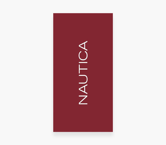 Εικόνα της ΠΕΤΣΕΤΑ ΘΑΛΑΣΣΗΣ NAUTICA-NAU LOGO 80X160 RED