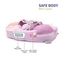 Εικόνα της MamboBaby Βρεφικό Σωσίβιο 3-24 Μηνών με Σκίαστρο και Ζώνη 5 Σημείων Ice Cream