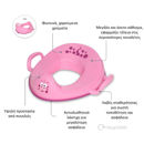Εικόνα της My Carry Potty My Little Trainer Seat Στεφάνι Τουαλέτας Dragon