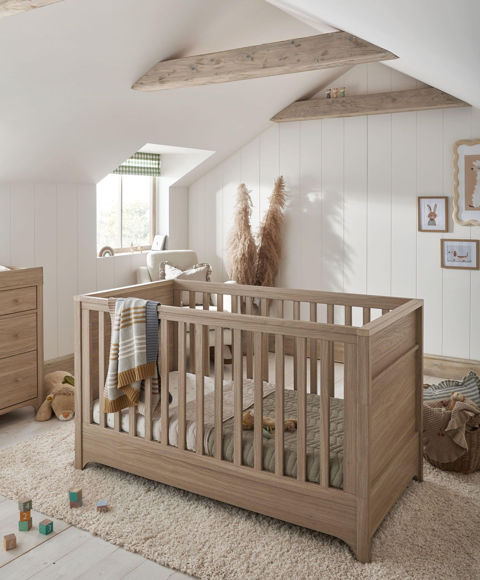 Εικόνα της Κρεβάτι Mamas & Papas Barton Oak