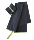 Εικόνα της Πετσέτα Microfiber (90x160) Nima Riva Black