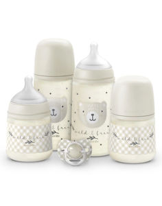 Εικόνα της Σετ Νεογέννητου Wild&Free Με Μπιμπερό Σιλικόνης & Πιπίλα SX Pro Suavinex
