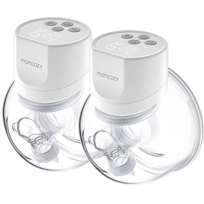 Εικόνα της Momcozy S12 Pro Φορητό Διπλό Θήλαστρο λευκό