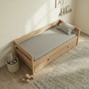 Εικόνα της Casakids Kiddy Natural Παιδικό Κρεβάτι Montessori 3 σε 1 με Αφαιρούμενη Σκεπή