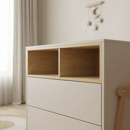 Εικόνα της Casababy Palmer Εκρού Βρεφική Συρταριέρα