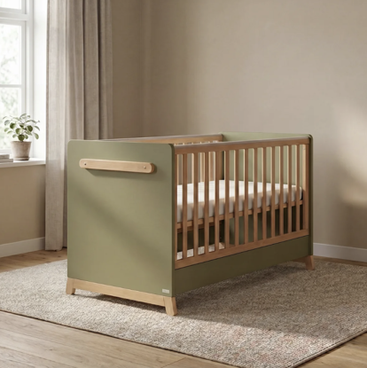 Εικόνα της Casababy Palmer Λαδί Βρεφικό Κρεβάτι Μετατρεπόμενο Σε Προεφηβικό