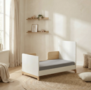 Εικόνα της Casababy Palmer White Βρεφικό Κρεβάτι Μετατρεπόμενο Σε Προεφηβικό