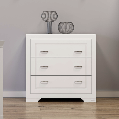 Εικόνα της Casababy York Βρεφική Συρταριέρα White