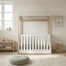 Εικόνα της Βρεφικό-Προεφηβικό Κρεβάτι Casababy La Maison White