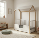Εικόνα της Βρεφικό-Προεφηβικό Κρεβάτι Casababy La Maison White