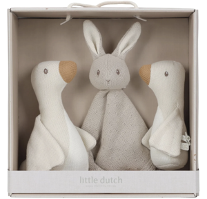 Εικόνα της Πλεκτό σετ δώρου Newborn Naturals GRS Little Dutch