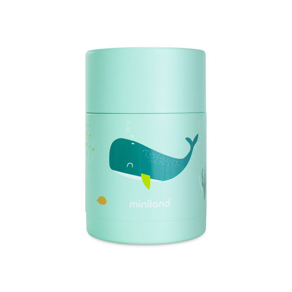 Εικόνα της MINILAND FOOD THERMOS 600 ML OCEAN WHALE