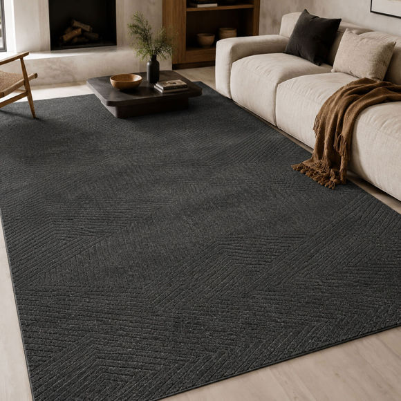 Εικόνα της Χαλί 160x230 Pierre Cardin Amelia Anthracite