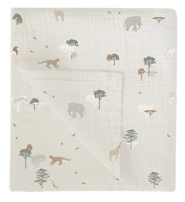 Εικόνα της Πάνα Μουσελίνα Bamboo Nairobi 120x120εκ.
