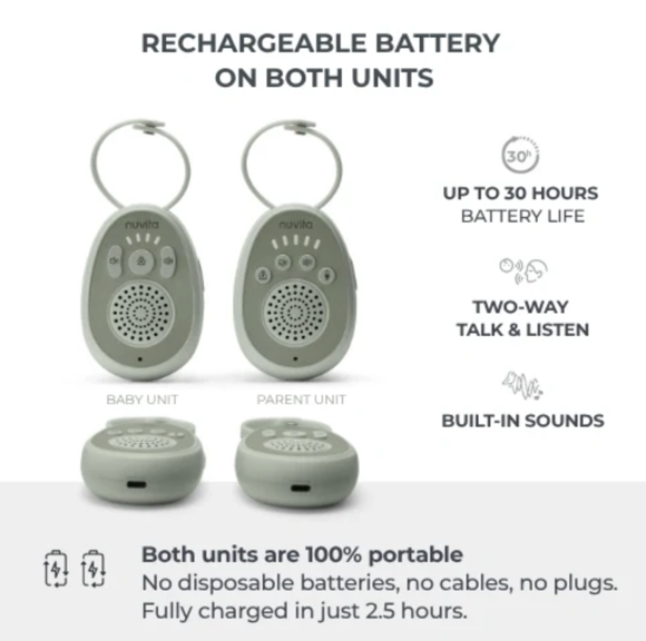 Εικόνα της Ασύρματο baby monitor ήχου Nuvita - Audiovoice 3020