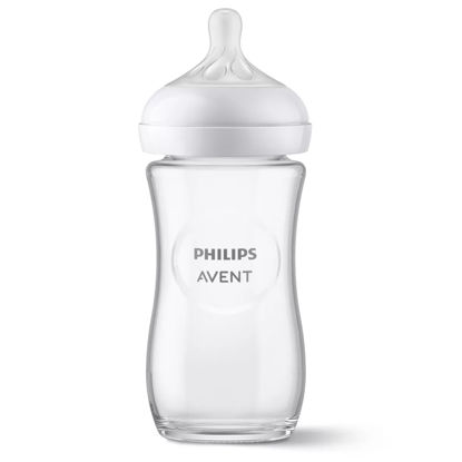 Εικόνα της PHILIPS AVENT Mπιμπερό Natural Response 3m+ 240ml Γυάλινο